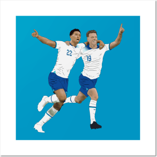 Bellingham Mount England Goal Celebration Posters and Art